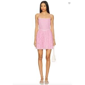 Saylor Mariam Dress in Pink Size Medium